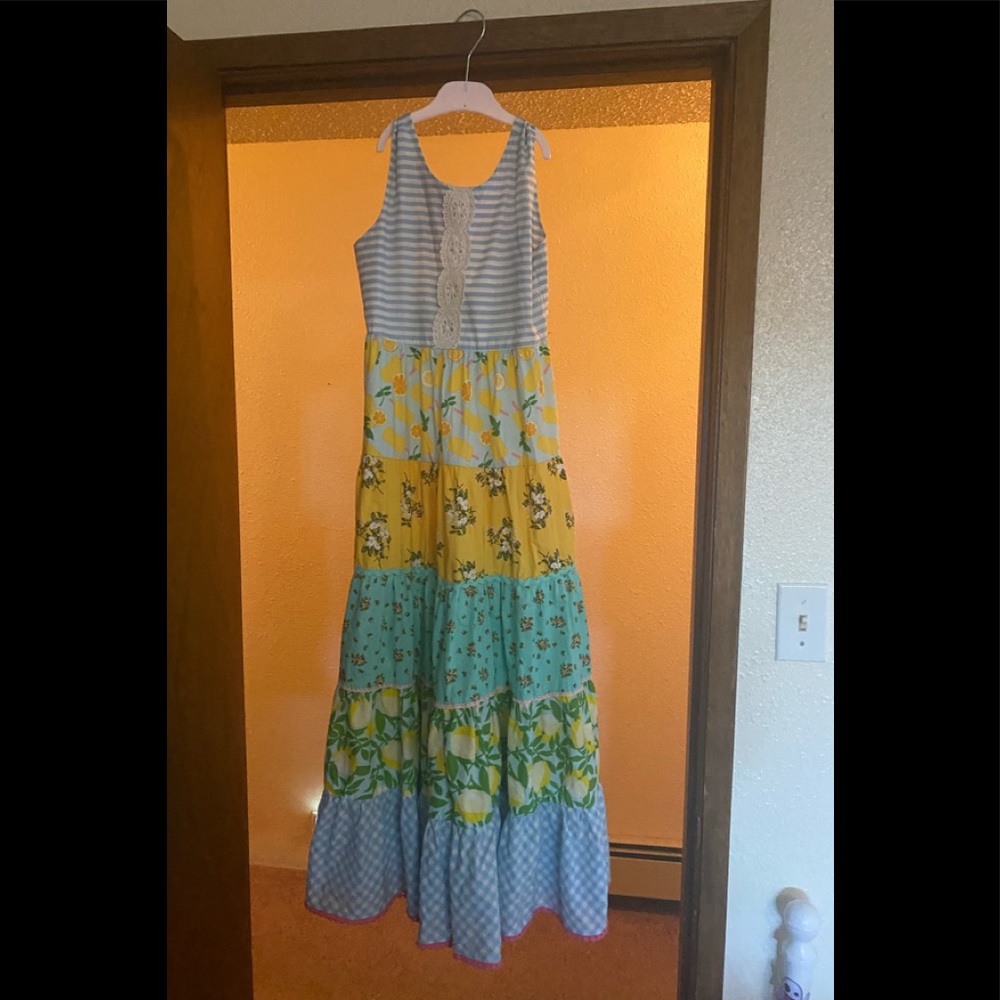 Adorable Matilda Jane maxi dress youth size 12